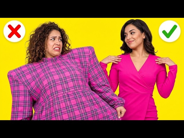 Transforma tu ROPA con estos CONSEJOS de MODA y arreglos CREATIVOS DYI por 123 GO!