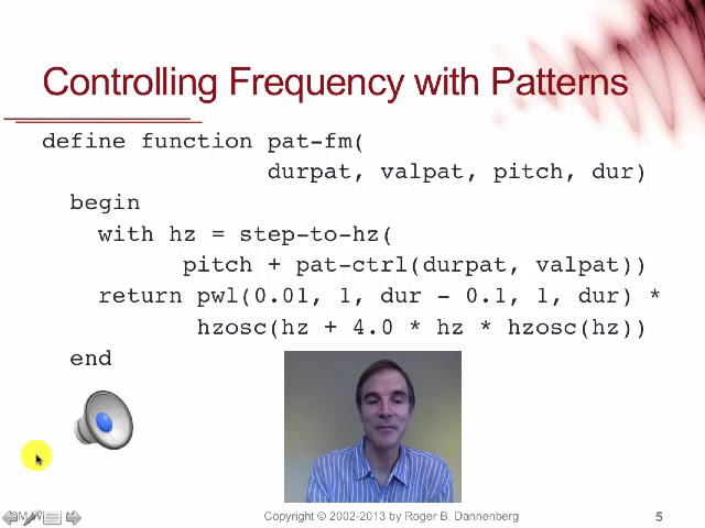 12.2 Algorithmic Control of Signal Processing