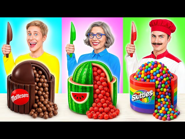 Me vs Grandma Cooking Challenge | Creative Food Hacks by Multi DO Challenge