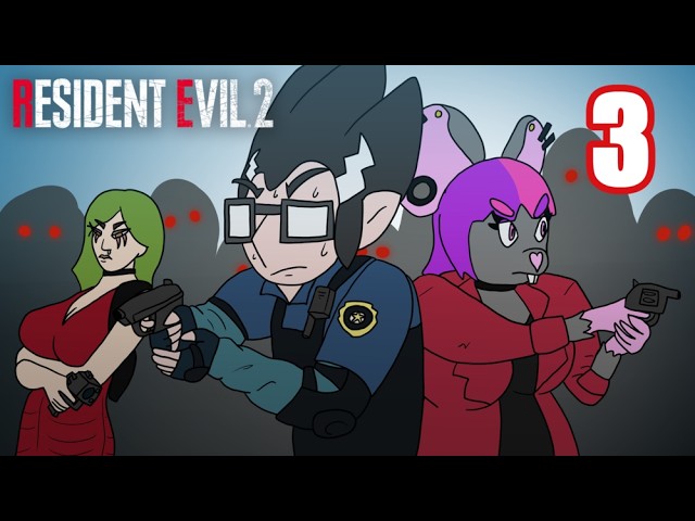 Now we play as the girl one | Resident Evil 2 Remake Part 3 | Dr Meme