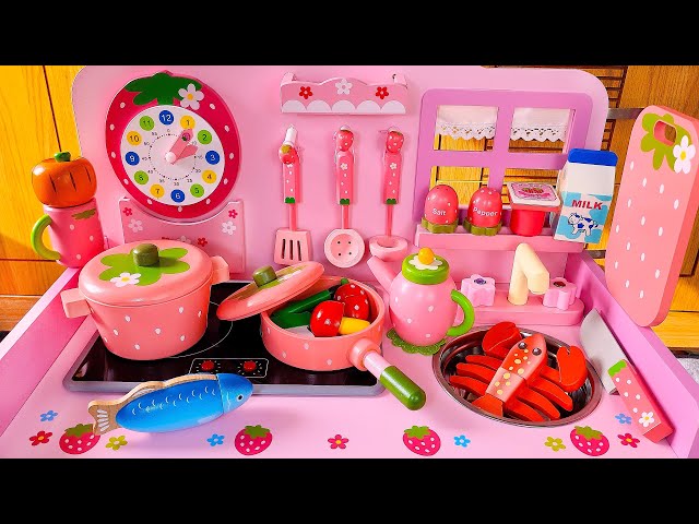 Satisfying with Unboxing Cute Kitchen Cooking PlaySet, Cash Register Review Toys Compilation ASMR
