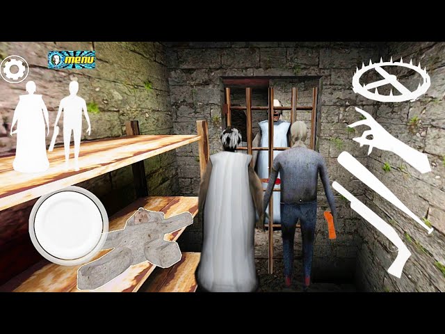 Playing As Granny And Grandpa In Granny Chapter 3 Mod Menu Horror Escape Gameplay #granny3 