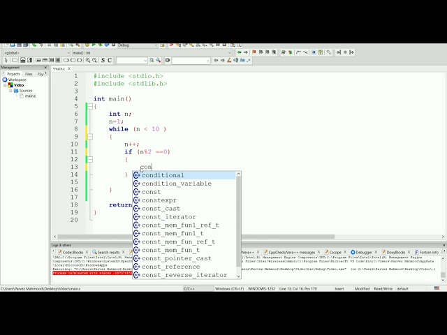 C Programming Tutorial #5 - While and Do while Loops