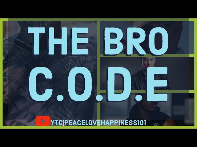 BRO CODE bro code the bro code bro code book the bro code book brother code the bro code rule