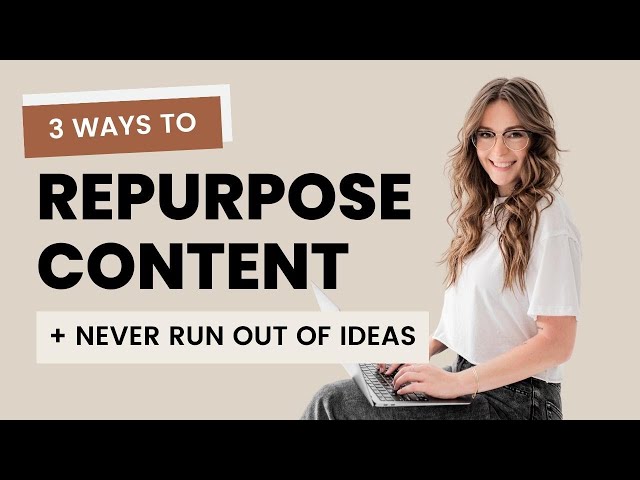 3 Ways to Repurpose Content for Social Media