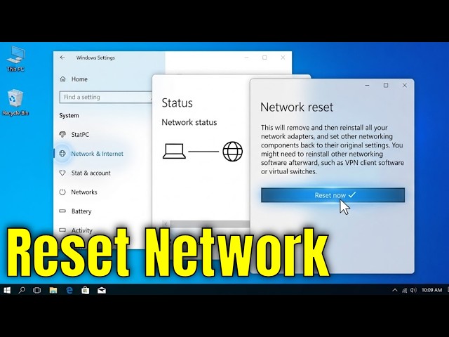How To Reset Network Settings to Default in Windows 10