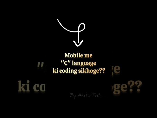 C Programming in 30 sec 🔥For loop se 1–10 numbers print karo 💻Follow @AkshuTech_ for daily coding 🚀
