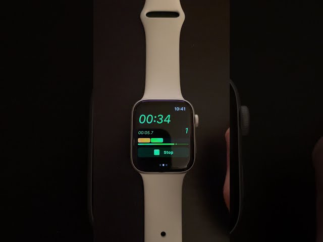 Python PTS - Apple Watch - Time Timer Mode Demo
