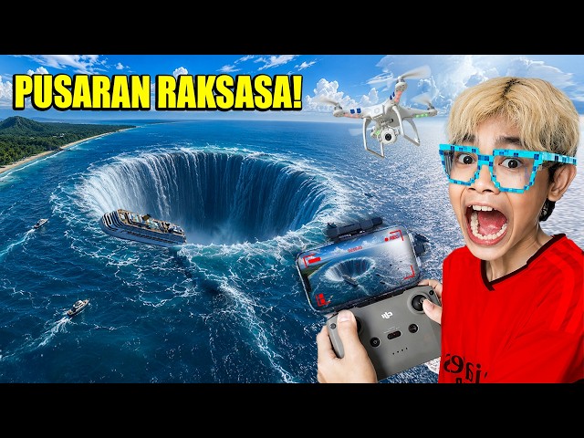 IF YOU SEE THIS GIANT WHIRLPOOL IN THE OCEAN, RUN IMMEDIATELY!!