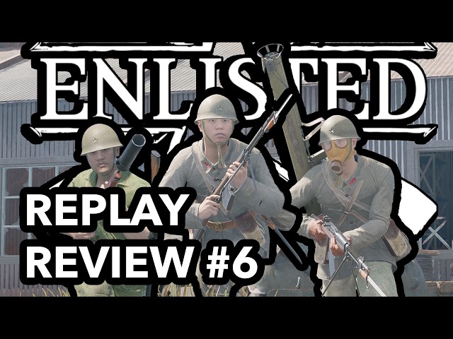 3 Top Players vs A 6 Stack? Enlisted Replay Review