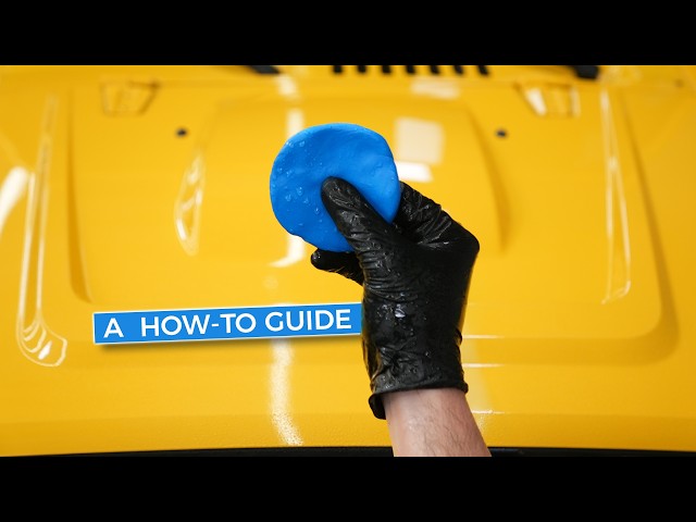How to Clay Bar Your Car Like a Pro!