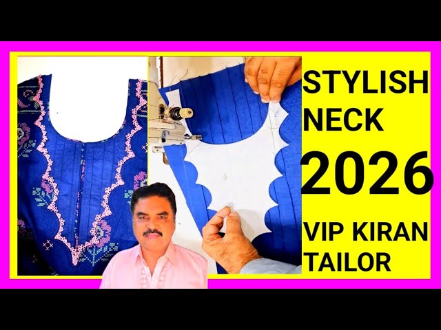 How to Make Stylish Neck Design 2026 ✨✂️