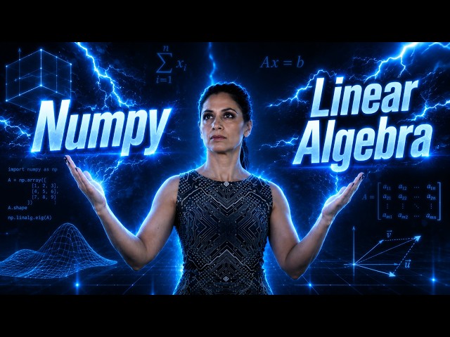 Linear Algebra with NumPy: Matrices, Eigenvalues, SVD & PCA