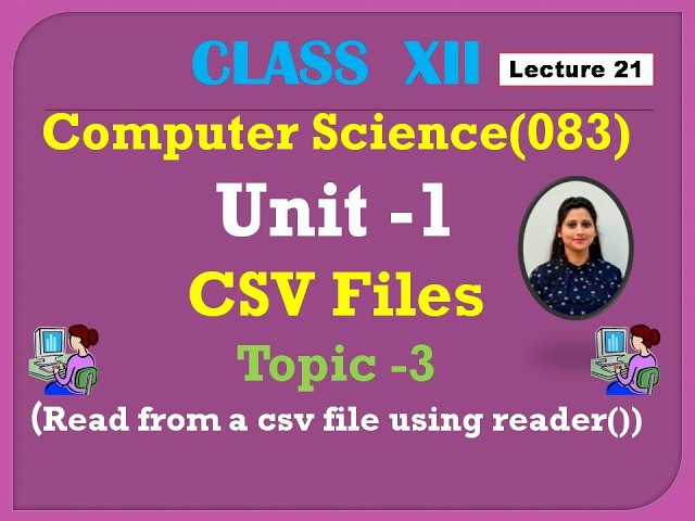 Read CSV File Using csv.reader() in Python | Python CSV Tutorial