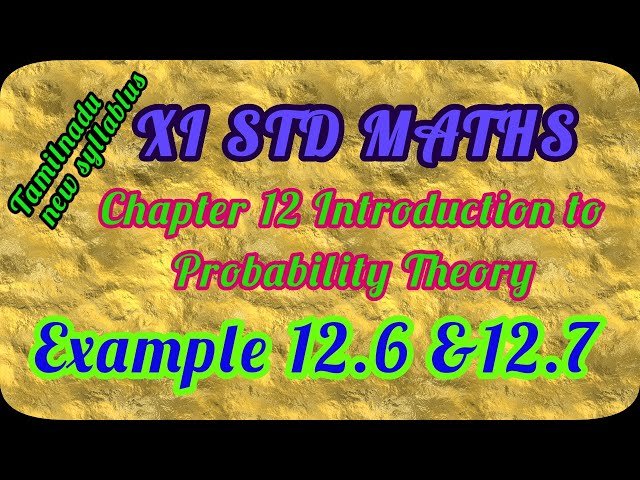 Class 11 chapter 12 example 12 6 & 12 7