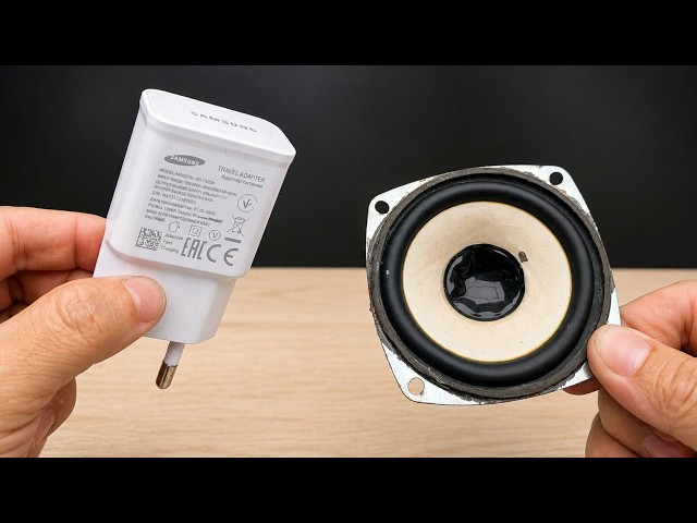 📡 Don't Throw Away Your OLD SPEAKER! Just Add a BATTERY and Watch What Happens!