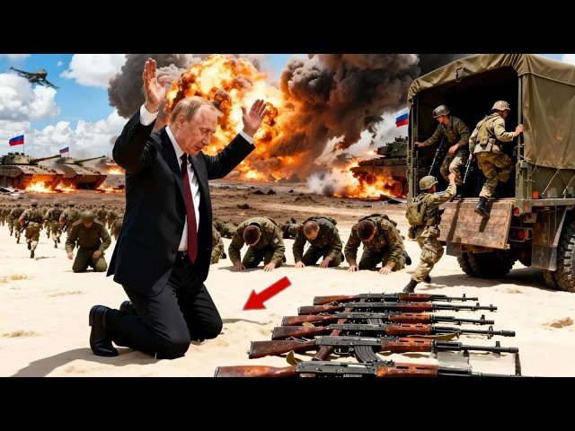 12 minutes ago! Putin failed to escape with 8,000 of his troops!
