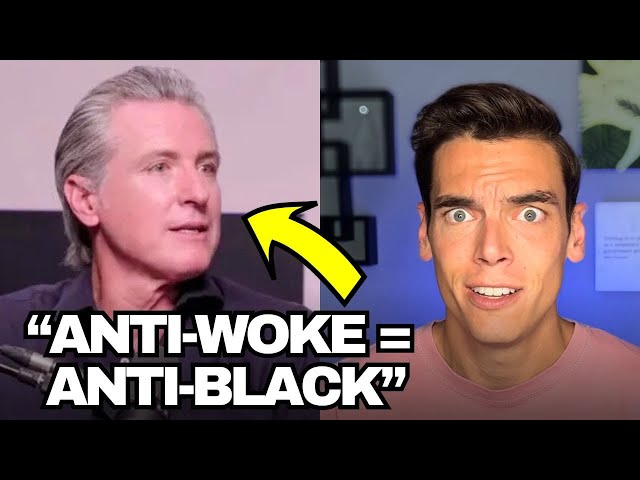 Gavin Newsom's podcast is still so cringe.