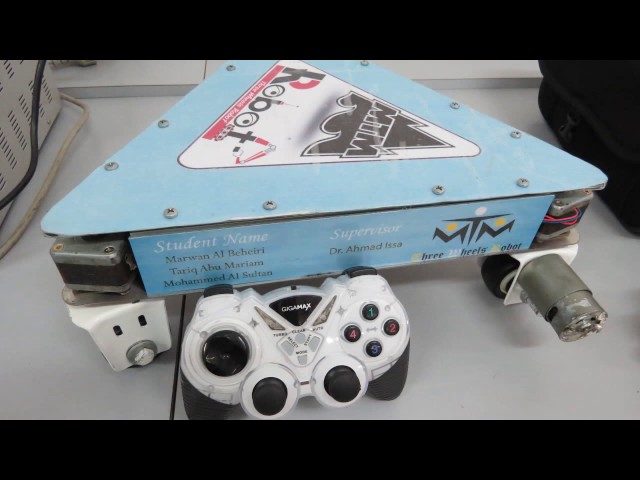 Mechatronics Project :  Three Wheels Robot