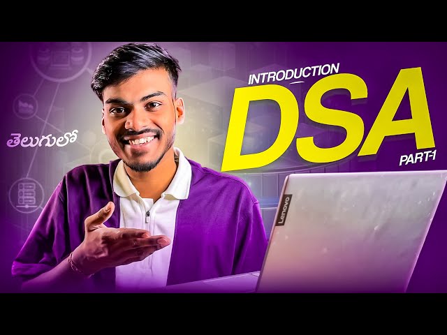 Introduction to Data Structures & Algorithms | Java | Telugu | MSquare