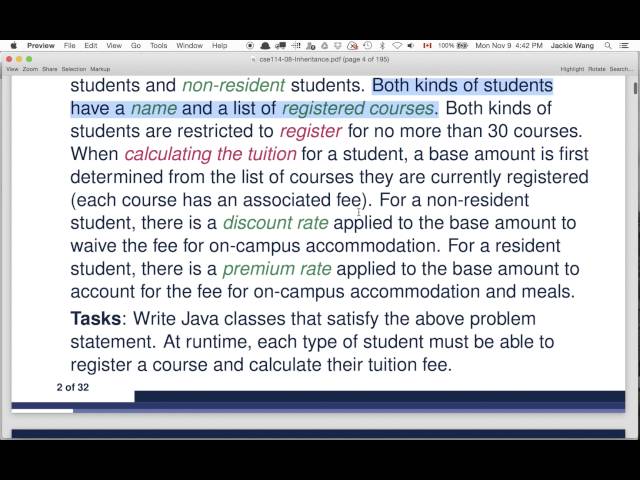 CSE114 Lab 20151109 Using Inheritance for Code Reuse