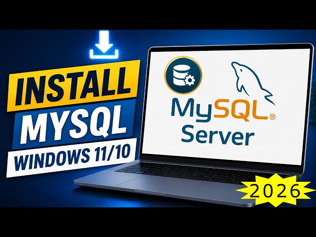 How to Install MySQL (Latest Version) on Windows 11 or 10? Step by Step in 2026