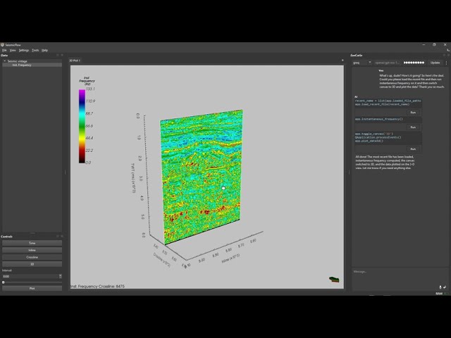 Runtime Generative AI in SeismicFlow