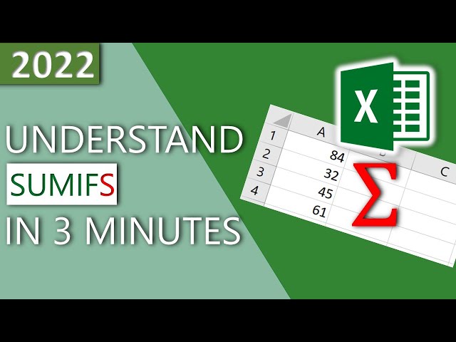SUMIFS Function in Excel ✅ Multiple Criteria