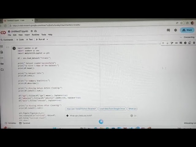 Exploratory Data Analysis in Machine Learning 
