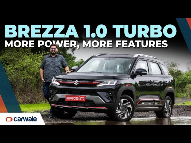 2026 Maruti Brezza Turbo Petrol First Drive | New Engine, More Features, Less Price!