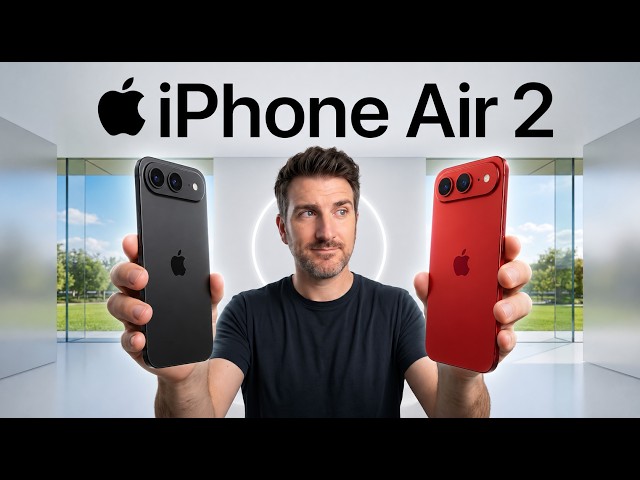 iPhone Air 2 With 6 LEAKS — Why This Model FINALLY Makes Sense!