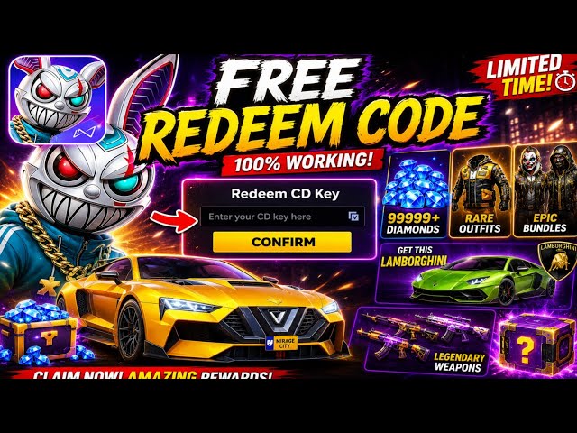 Free Car Skin 🤩 Gangstar Mirage City Redeem Code🔥| How to Apply Redeem Code in Gangstar Mirage City