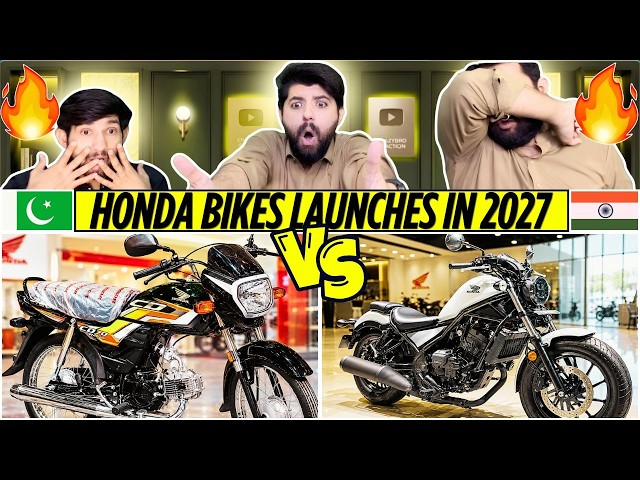 Honda Bikes 2026-27 Launch: India vs. Pakistan