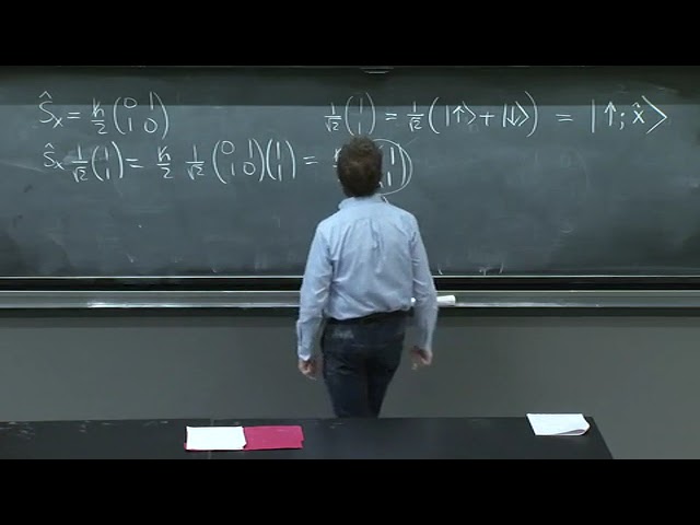 MIT Quantum Physics I 1 Course Lesson 115