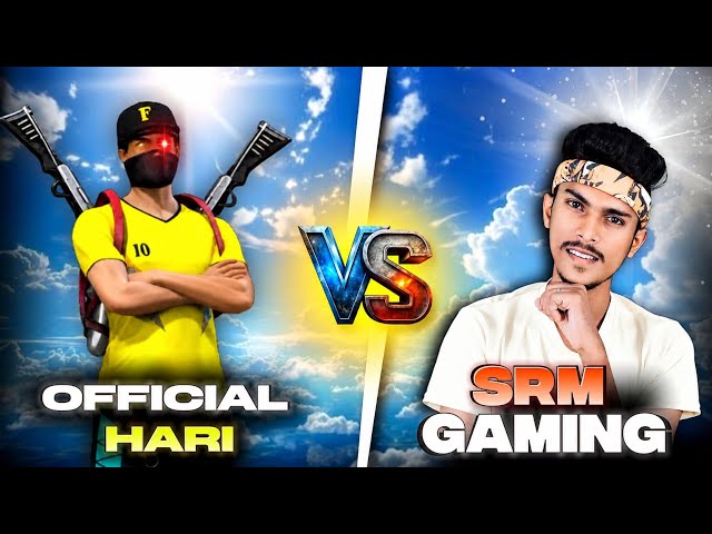 🤯 OFFICIAL HARI FF VS SRM GAMING 💀 1 VS 1 FREE FIRE WORLD WAR 3🥶-OFFICI HARI