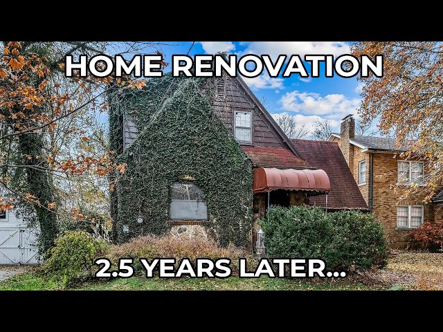 I Bought a Historic 1936 Tudor Style Cottage… Then Spent 2.5 Years Fixing It