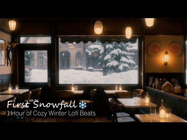 First Snowfall ❄️ | 1 Hour of Cozy Winter Lofi Beats