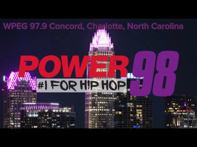 WPEG 97.9 HD1 Concord, Charlotte, North Carolina Power 98