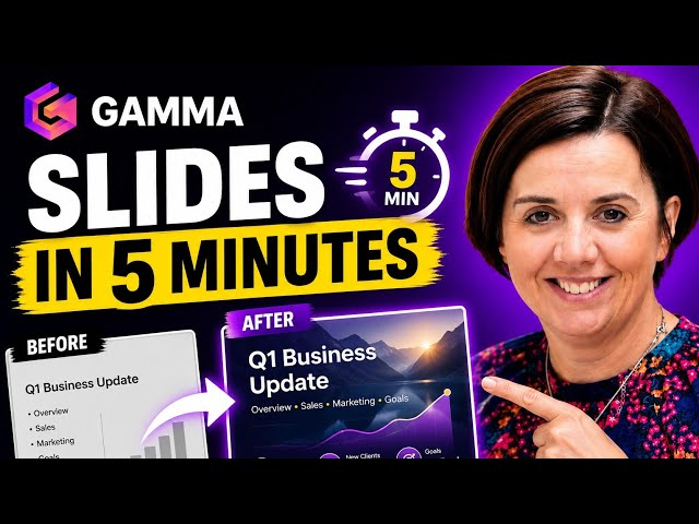 Gamma AI Tutorial for Beginners: 4 Ways to Create Presentations Fast