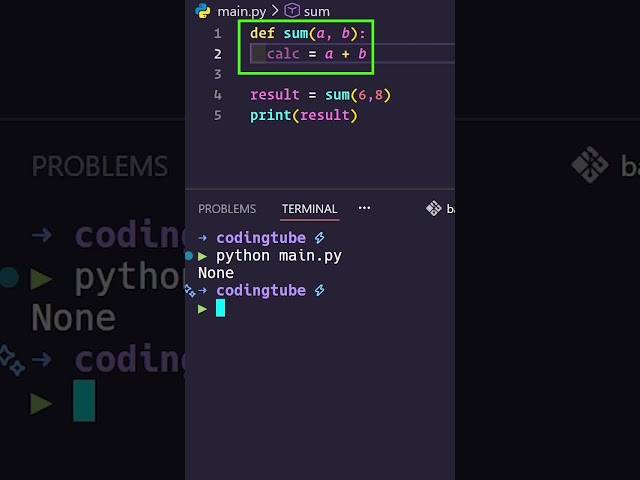 This error 🚫 causes your Python function to return None 🐍