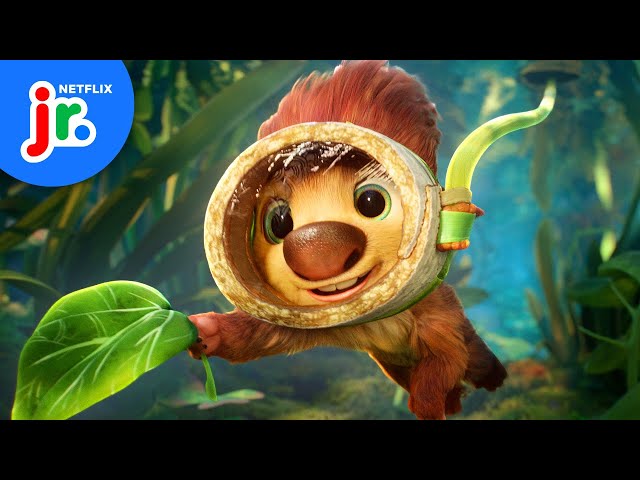 La aventura subacuática de Ollie 🐠 Intercambiados | Netflix Jr.