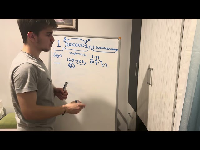 Floating Point Mantissa Gösterimi Soru Çözümü - 5