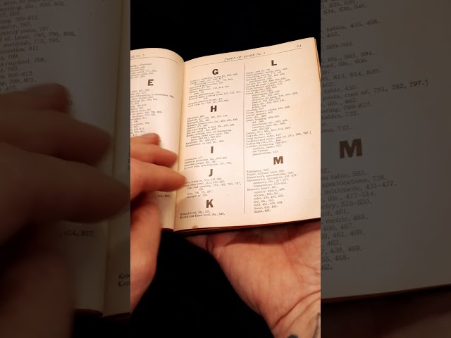 This 100-Year-Old Builder’s Guide Might Hold a Secret  #vintagefinds  #bookmystery #shorts