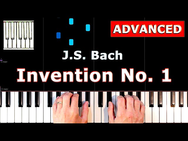 Bach - Invention No. 1 - Piano Tutorial EASY