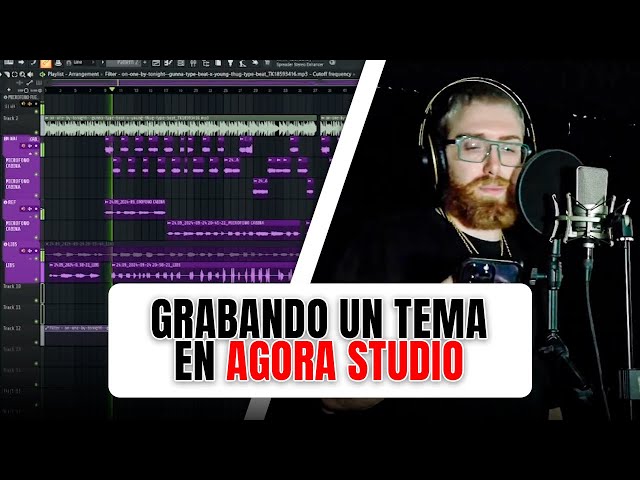 ASÍ ES COMO SE GRABA UN TEMA EN AGORA STUDIO