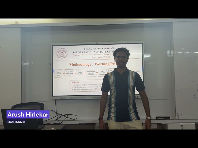 Image Compression using Fourier Transform and Frequency-Domain Filtering