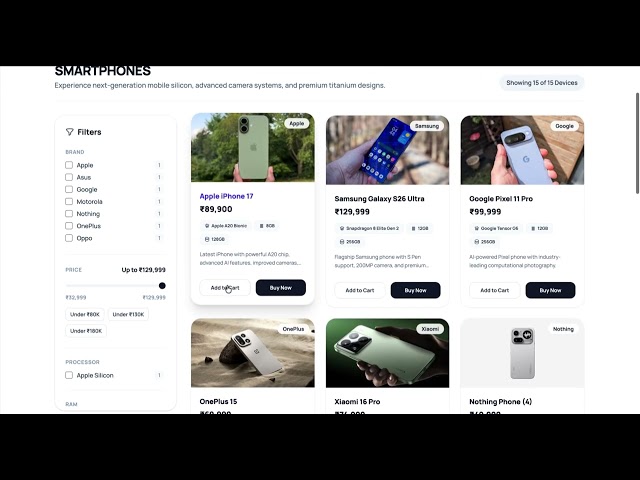 ShopEasy - Electronic Ecommerce website made by reactjs and tailwind 