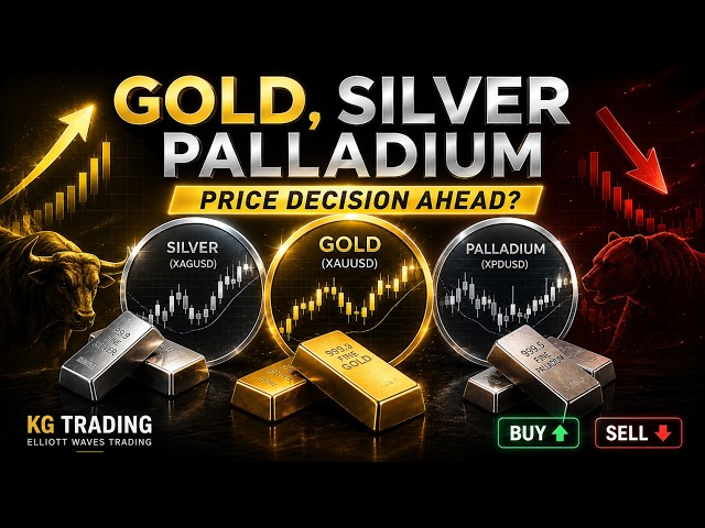 GOLD, SILVER & PALLADIUM | Daily Analysis: Higher Prices Ahead or Deep Correction Coming?