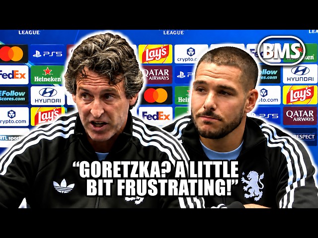 EMERY & BUENDIA: “MANZAMBI WILL NOT BE AVAILABLE!” 🔥 Club Brugge v Aston Villa 🏆 Champions League