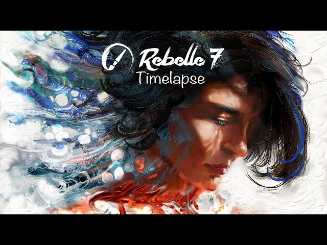 Suminagashi Course Practice - Rebelle 7 Timelapse